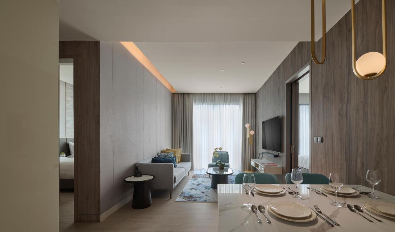 Pan Pacific Serviced Suites Kuala Lumpur Ngoại thất bức ảnh A suite at the hotel